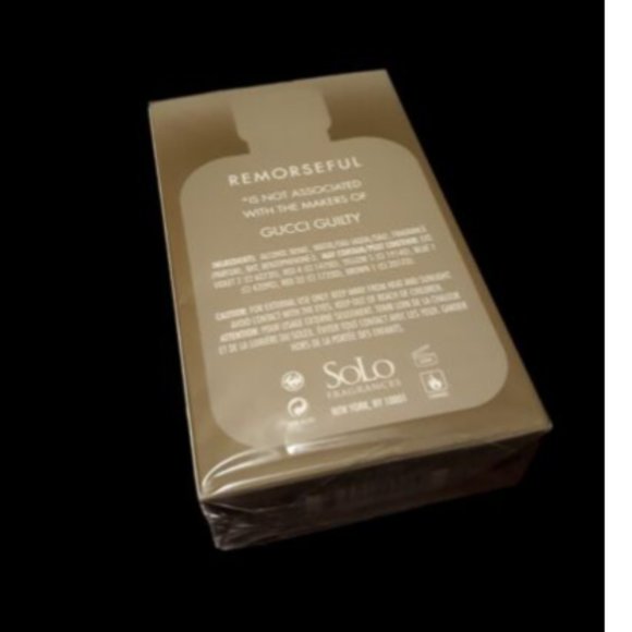 Remorseful Men Solo Fragrances 3.4 FL Oz Our Impression Of Gucci Guilty - Picture 3 of 6